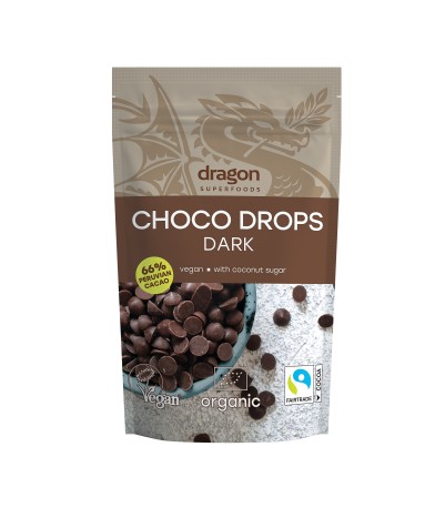 Chokoladeknapper Mørke ØKO Vegan